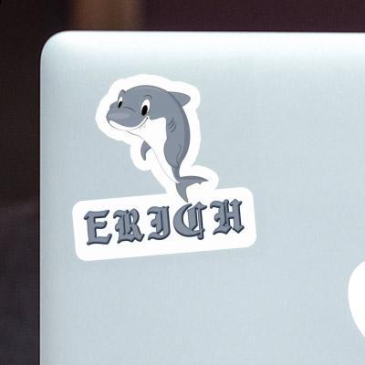 Sticker Erich Shark Notebook Image