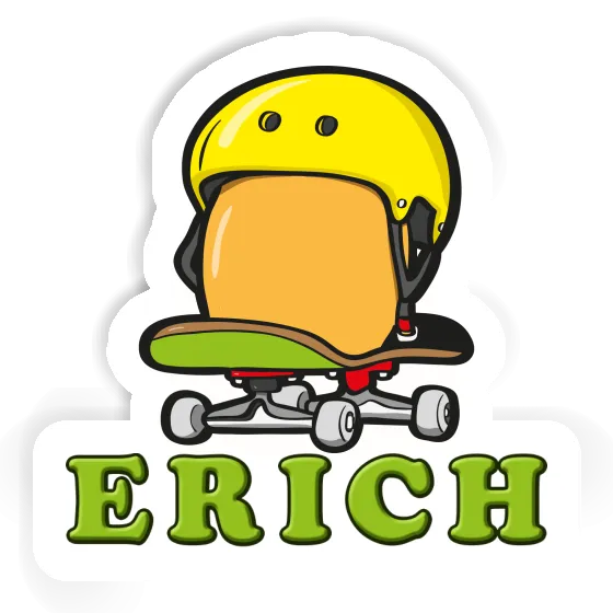 Erich Autocollant Œuf de skateboard Gift package Image