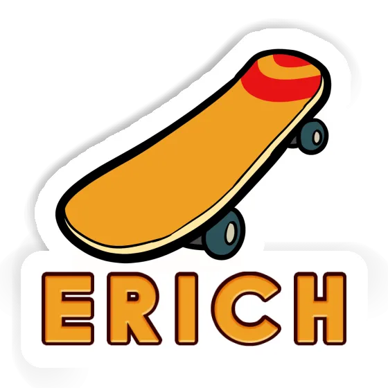 Sticker Erich Skateboard Notebook Image
