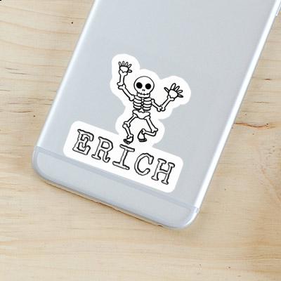 Sticker Erich Skeleton Laptop Image
