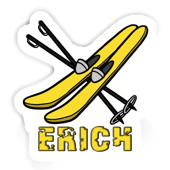 Erich Sticker Ski Gift package Image