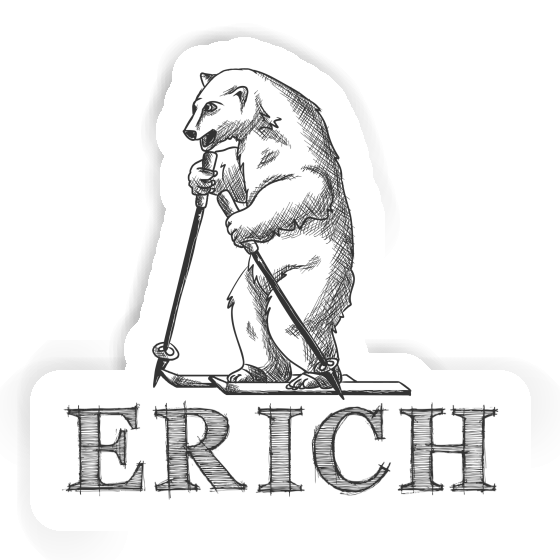 Skifahrer Sticker Erich Gift package Image