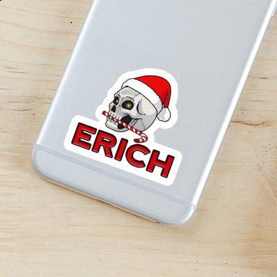 Sticker Erich Weihnachtstotenkopf Laptop Image