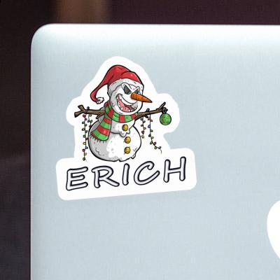 Sticker Schneemann Erich Gift package Image