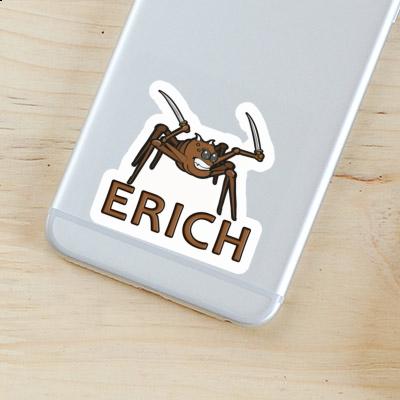 Erich Sticker Fighting Spider Notebook Image