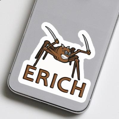 Erich Sticker Fighting Spider Laptop Image