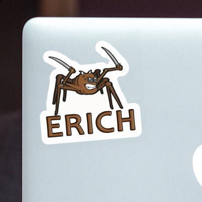 Erich Sticker Fighting Spider Laptop Image