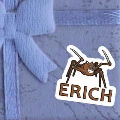 Erich Sticker Fighting Spider Image