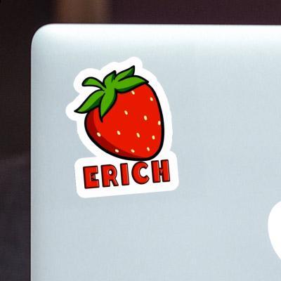 Erdbeere Sticker Erich Notebook Image