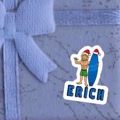 Sticker Surfer Erich Notebook Image