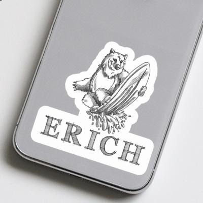 Erich Sticker Surfer Notebook Image
