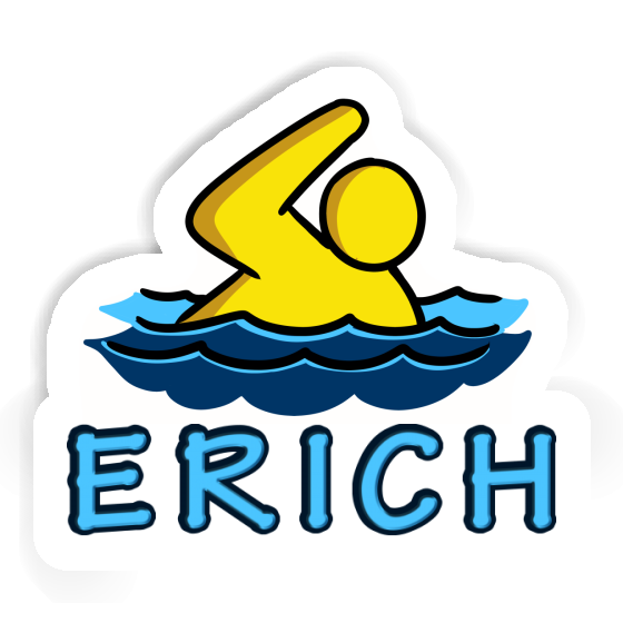 Schwimmer Aufkleber Erich Gift package Image