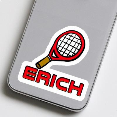 Autocollant Raquette de tennis Erich Notebook Image