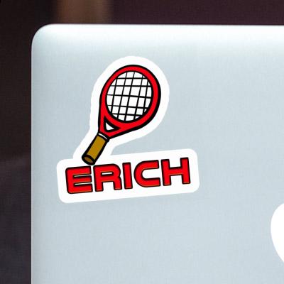 Tennisschläger Aufkleber Erich Laptop Image