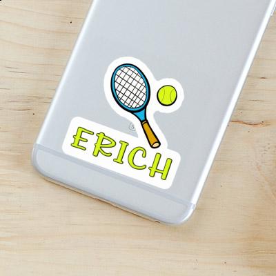 Erich Aufkleber Tennis Racket Notebook Image