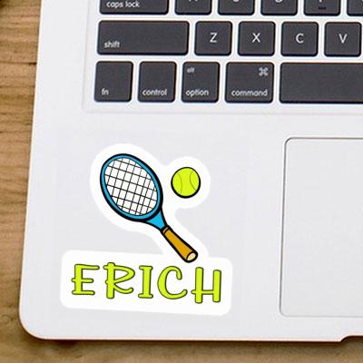 Erich Aufkleber Tennis Racket Laptop Image