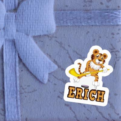 Sticker Erich Hockey Player Laptop Image