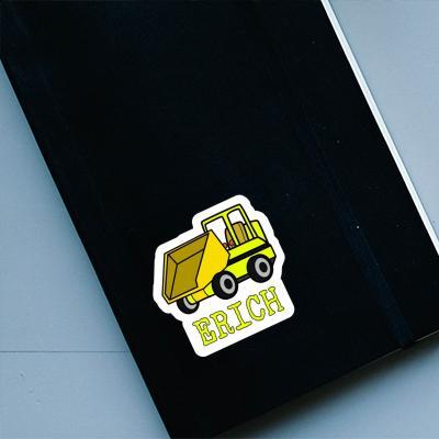 Erich Sticker Front Tipper Laptop Image