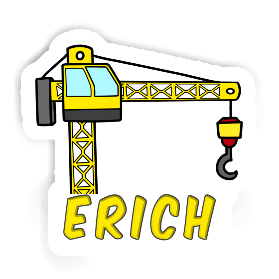 Sticker Erich Tower Crane Laptop Image