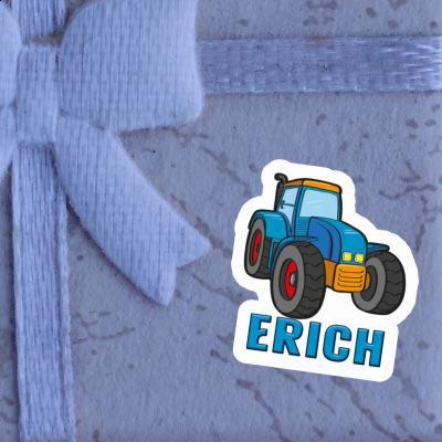 Sticker Erich Tractor Notebook Image