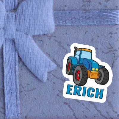 Autocollant Tracteur Erich Image