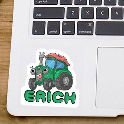 Erich Sticker Tractor Laptop Image