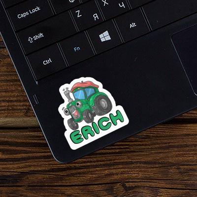Erich Sticker Tractor Laptop Image