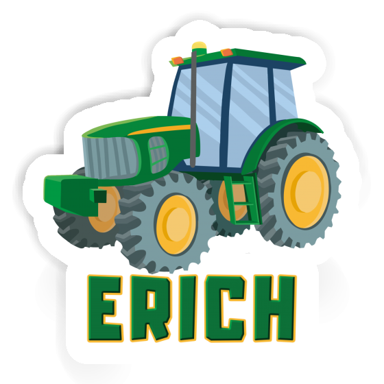 Erich Autocollant Tracteur Notebook Image