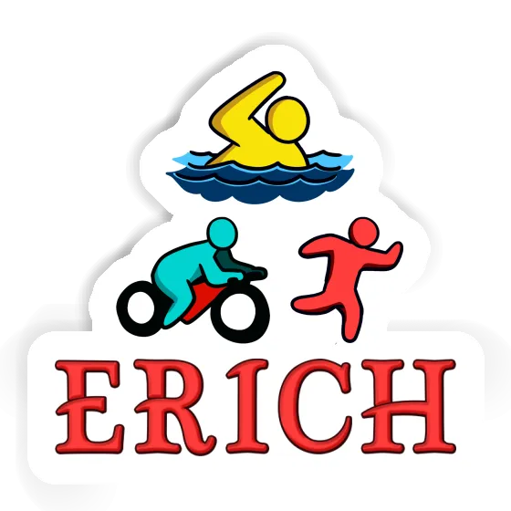 Aufkleber Triathlet Erich Gift package Image