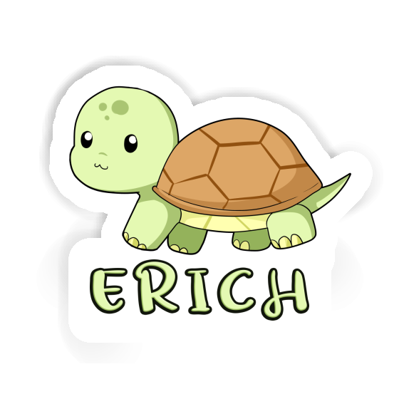 Turtle Sticker Erich Laptop Image