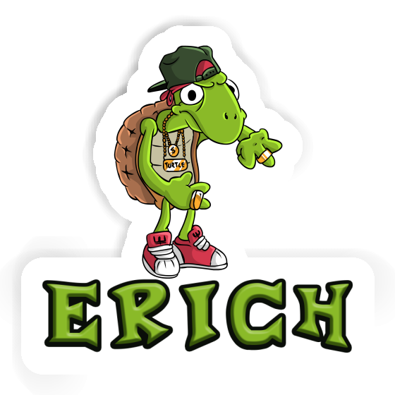 Sticker Erich Hip Hop Schildkröte Gift package Image