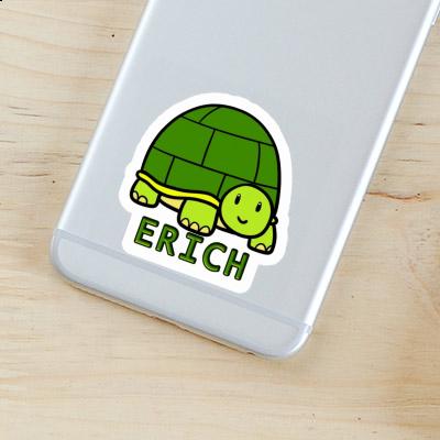 Schildkröte Sticker Erich Laptop Image