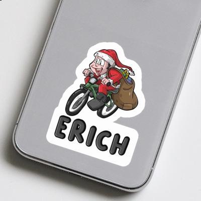 Erich Autocollant Cycliste Laptop Image