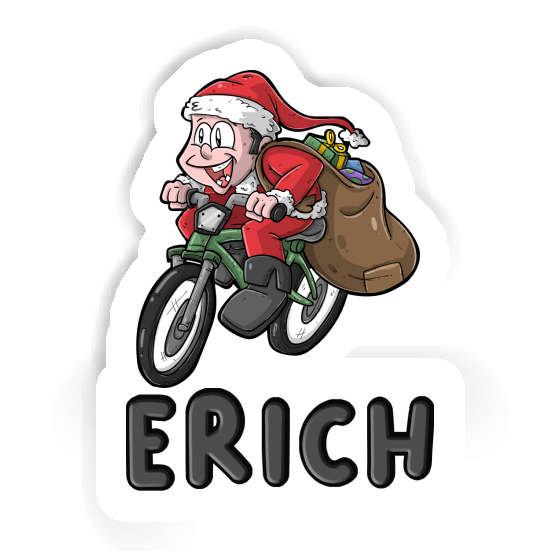 Bicycle Rider Sticker Erich Laptop Image