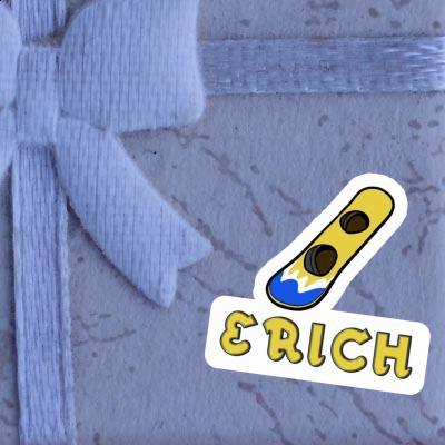 Erich Sticker Wakeboard Laptop Image