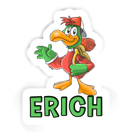 Erich Sticker Hiker Notebook Image