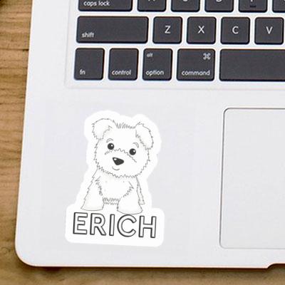 Erich Sticker Westie Laptop Image