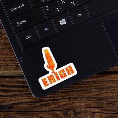 Sticker Erich Windsurfer Laptop Image