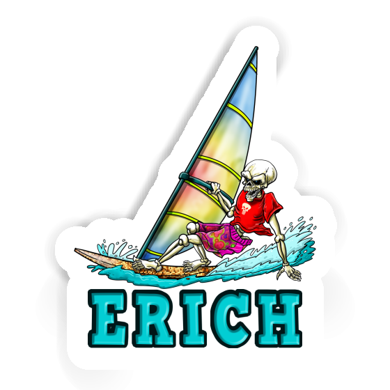 Erich Autocollant Surfeur Image