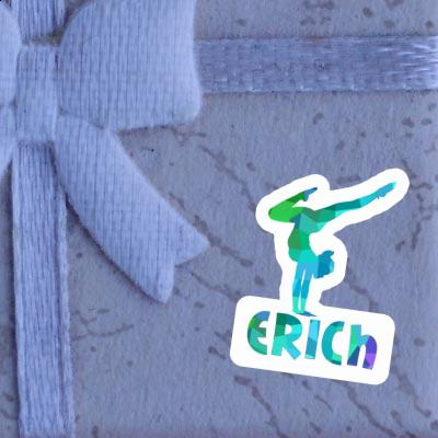 Sticker Erich Yoga Woman Image
