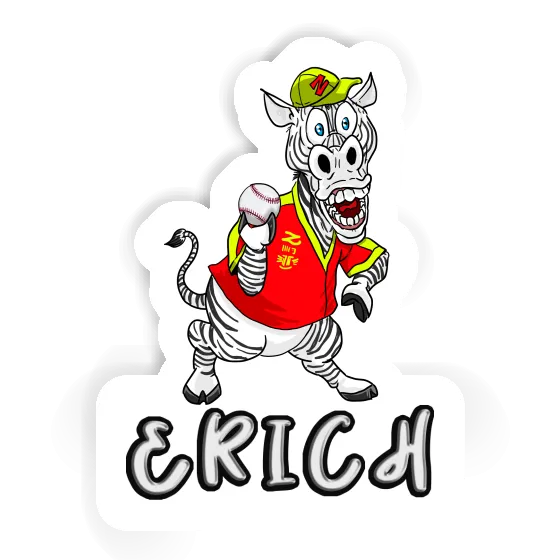 Sticker Zebra Erich Notebook Image