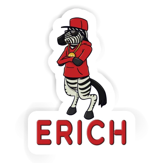 Sticker Erich Zebra Gift package Image