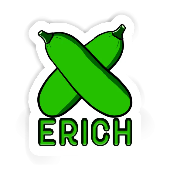 Zucchini Sticker Erich Gift package Image