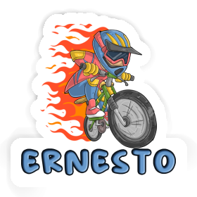 Ernesto Sticker Freeride Biker Image