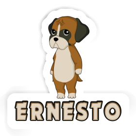German Boxer Sticker Ernesto Image