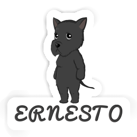Ernesto Sticker Giant Schnauzer Image