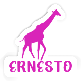 Giraffe Sticker Ernesto Image