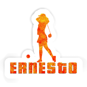 Sticker Golfer Ernesto Image