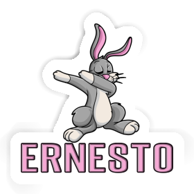 Sticker Dabbing Rabbit Ernesto Image