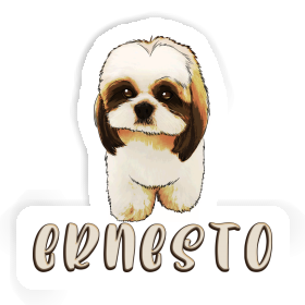 Shih Tzu Sticker Ernesto Image